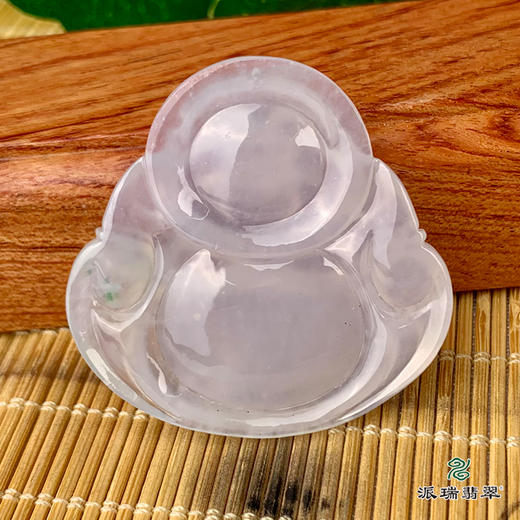 派瑞翡翠 翡翠佛 冰种 白色 商品图1