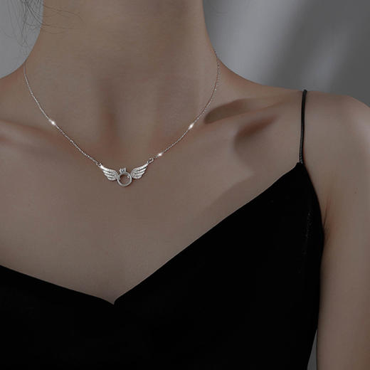 天使之翼· 时尚S925纯银项链 商品图3