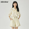 oldcolour2022夏季新品通勤简约短袖衬衫女O21012102 商品缩略图2