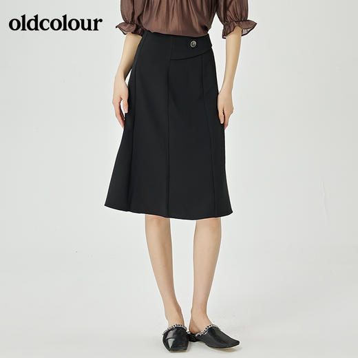 oldcolour2022夏季新品休闲通勤半身裙O21063176 商品图3
