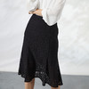 EITIE爱特爱夏季新款优雅温柔气质显瘦纯色a字包臀蕾丝半身裙B2206920 商品缩略图5