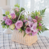 【青春永驻】紫色混搭小花篮 商品缩略图0