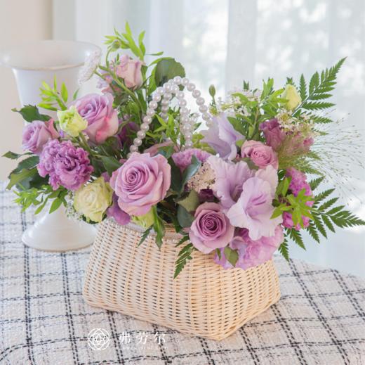 【青春永驻】紫色混搭小花篮 商品图0