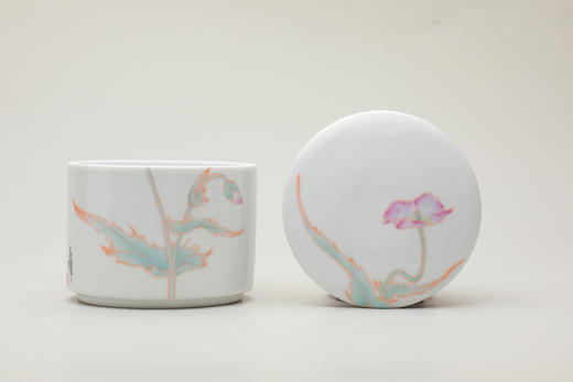 直筒茶叶罐（花） 商品图3