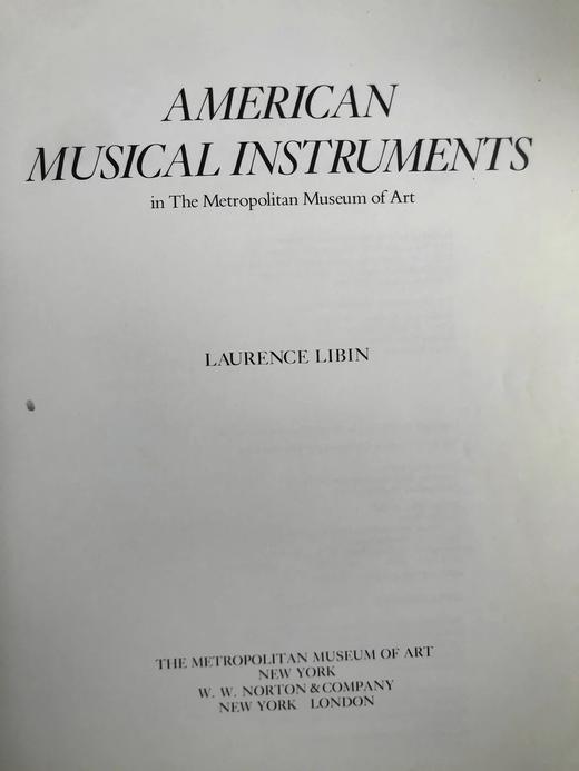 美国乐器图集（馆藏） 281幅插图 精装16开 商品图3