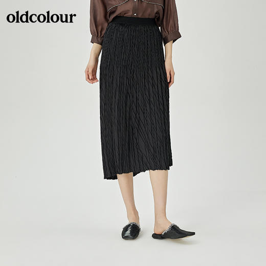 oldcolour2022夏季新品休闲通勤半身裙O21063183 商品图0