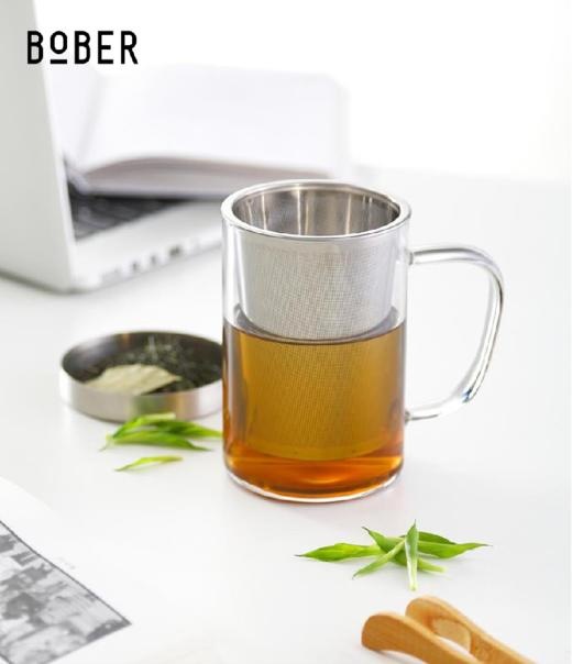 【团购展示】博堡奥斯玻璃泡茶杯 商品图0