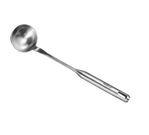 菲仕朗（FOSSLANG）304不锈钢汤勺锅铲打蛋器意粉爪 漏勺厨具煎铲勺不锈钢厨具七件套带挂架 商品图4