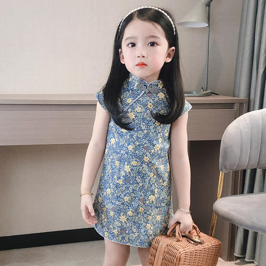 【精致又舒适】朱两只新款民族风小旗袍 商品图2