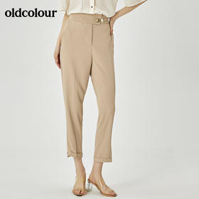 oldcolour2022夏季新品通勤简约西装裤女O21073109