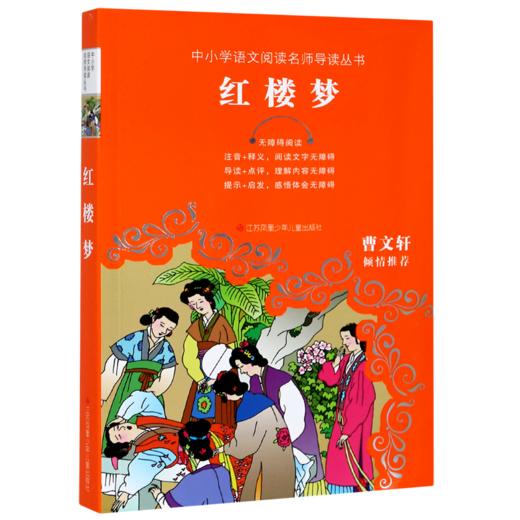 红楼梦(无障碍阅读)/中小学语文阅读名师导读丛书 商品图0