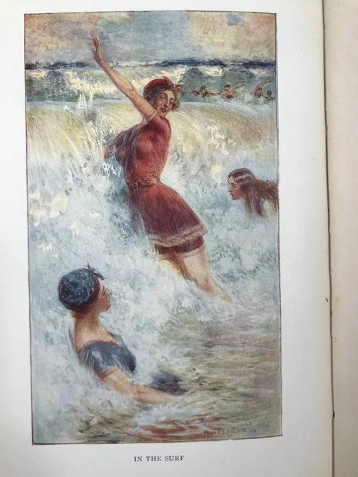 1927年 澳大利亚风物志 32幅彩色插图 漆布精装32开 商品图10