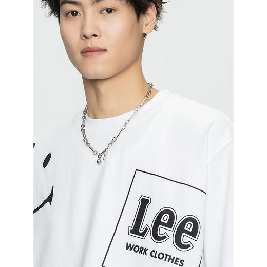 【Smiley®联名】Lee22春夏新品舒适印花多色男短袖T恤LMT001562 商品图4