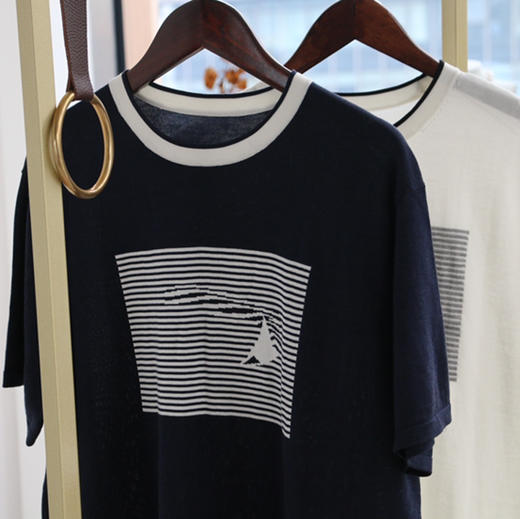 【à perles】桑蚕丝针织，情侣装短袖【清仓，不退不换】 商品图14