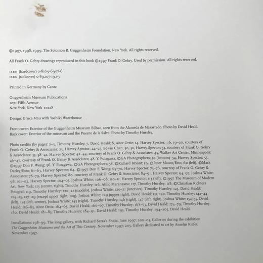 弗兰克·盖里-毕尔巴鄂古根海姆美术馆图集 约200幅插图 精装16开 商品图4
