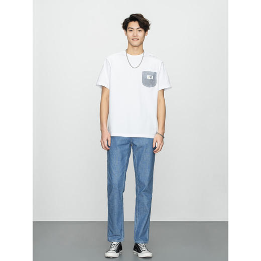 【Smiley®联名】Lee22春夏新品舒适印花多色男短袖T恤LMT001566 商品图2
