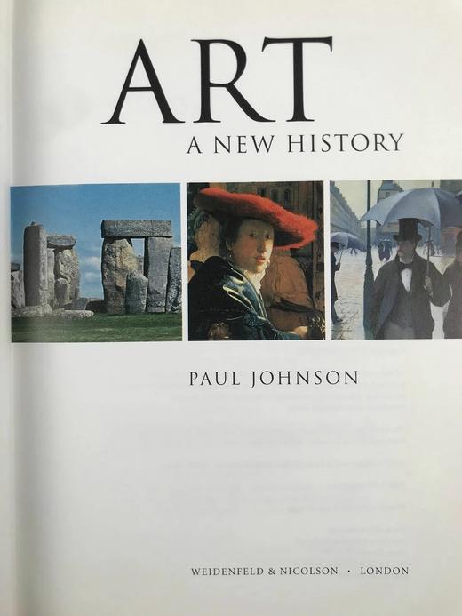 保罗·约翰逊《艺术史》300余幅插图 精装厚重16开 商品图3