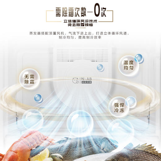 海尔（Haier）冷柜BD-138W小富豪炫金 商品图4