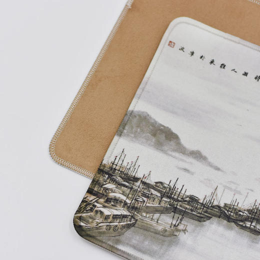 羽诗制造出品 邓维东宁波写生款鼠标垫杯垫充电宝套装艺术家元素衍生系列文创 商品图2