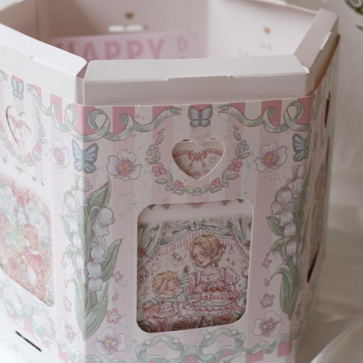 惊喜盒子，巴斯克花束蛋糕 商品图2