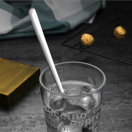 加厚304不锈钢勺长柄杓  吃饭勺子韩式成人儿童家用拌饭勺喝汤勺 商品图2