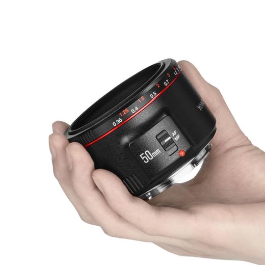 永诺 YN50mm F1.8 II二代 (黑色/白色) 标准定焦大光圈全画幅 EF口【顺丰包邮，空运隔天到】 商品图5