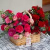 【感恩母亲】拼色混搭玫瑰花篮 商品缩略图0