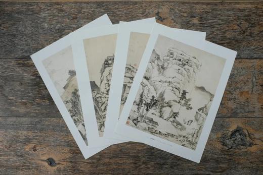 《清四僧册页精选》，100幅，285mm×380mm，单面印刷，浙江人民美术出版社2022年版，定价300，售价240元。

“四僧”， 石涛（原济）、八大山人（朱耷）、髡残（石溪）和渐江（弘仁）四位 商品图7