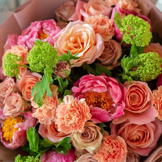 【人间富贵花】芍药混搭花束 商品图2