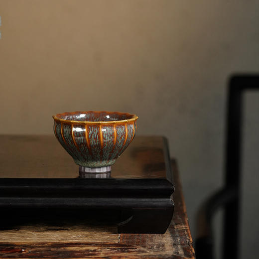 龙德堂陶艺 《星月天目盏·娉婷 》 100cc (库存询客服) 商品图5