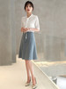 艾尚臣职业裙套装工作服气质女神范时尚美容院空姐制服前台工作装 商品缩略图1
