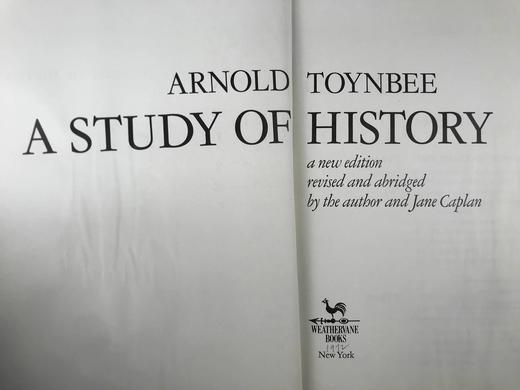 汤因比《历史研究》 400余幅插图 精装大16开 商品图2