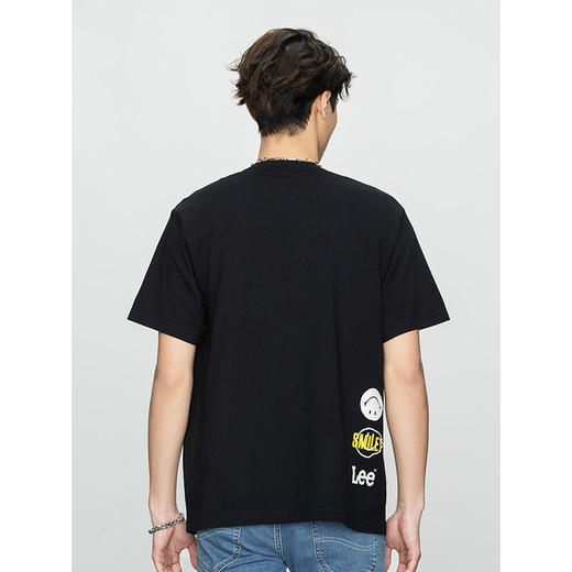 【Smiley®联名】Lee22春夏新品舒适印花多色男短袖T恤LMT001566 商品图1