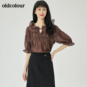 oldcolour2022夏季新品通勤套头衫女O21012165