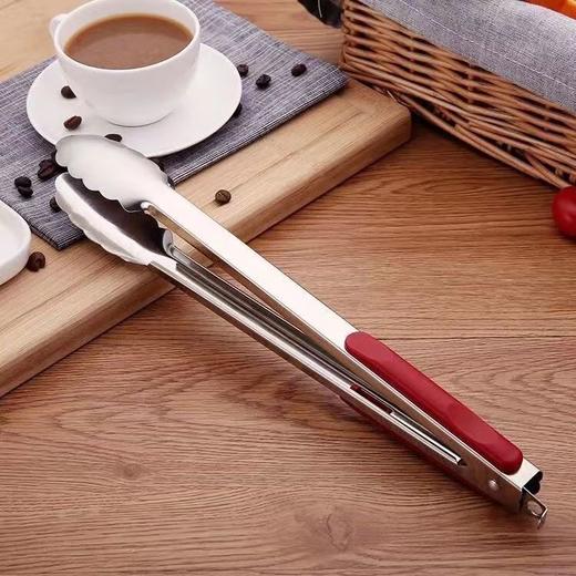 不锈钢食品夹子耐高温 商品图0