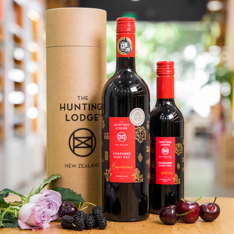 琅廷酒庄霍克湾梅洛马尔贝克半干红葡萄酒（750ml/375ml)