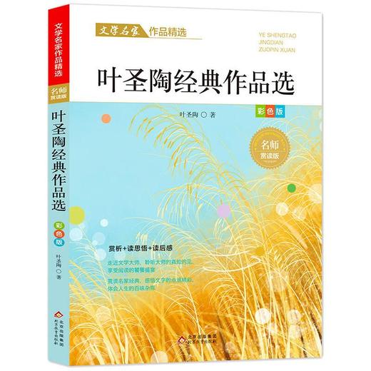 叶圣陶经典作品选/文学名家作品精选 商品图0