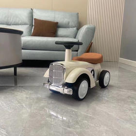 抖音爆款复古儿童滑行车溜溜车扭扭车防侧翻静音轮1-2-6