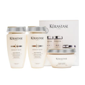 卡诗KERASTASE白金赋活三件套️洗发水250ml*2+发膜200ml温和清洁