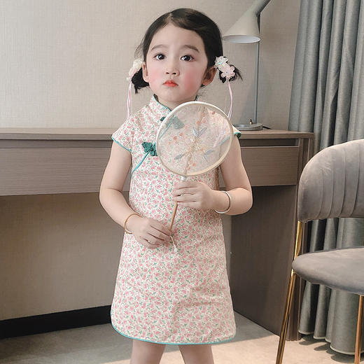 【精致又舒适】朱两只新款民族风小旗袍 商品图1