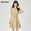 oldcolour2022夏季新品简约通勤连衣裙O22101202 商品缩略图3