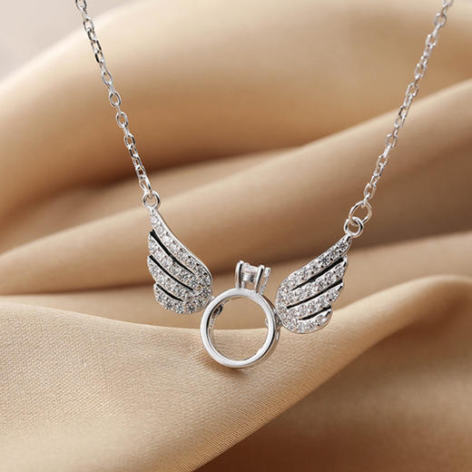 天使之翼· 时尚S925纯银项链 商品图0