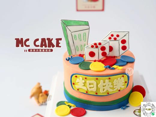 百乐门风格棋牌蛋糕 商品图2
