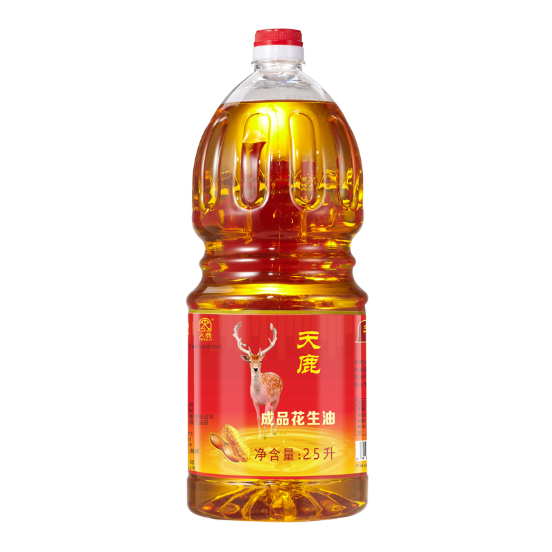 天鹿成品花生油2.5L/罐(02010016)