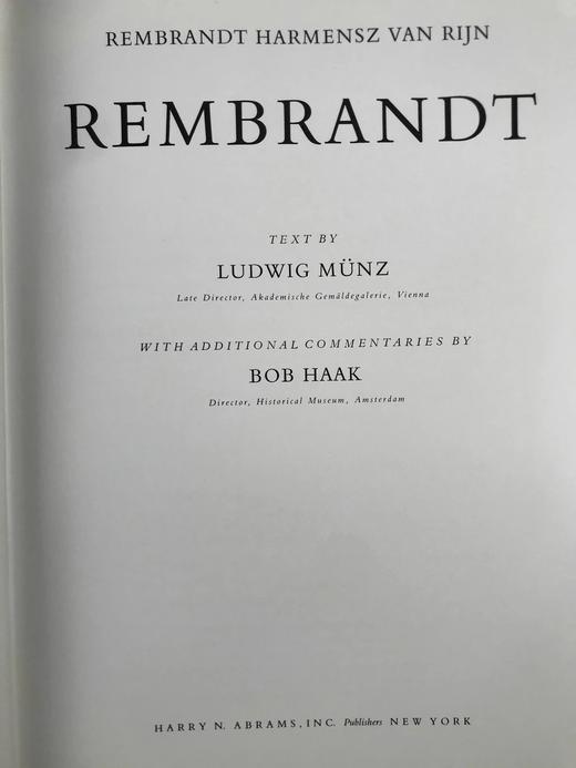 伦勃朗画集 87幅插图（40幅彩色） 精装大16开 商品图3