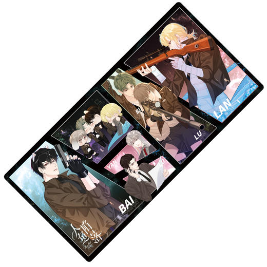 【现货】力潮时代 《人鱼陷落》系列周边 色纸/钥匙扣/桌垫/留言板/贴纸/杯垫 商品图2