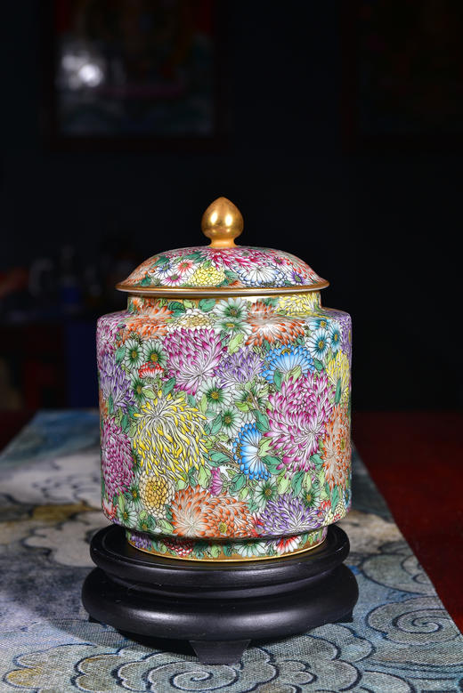 杨海新：万菊盖罐 商品图0