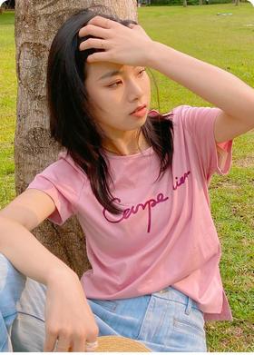 单品分享|丝光棉slogan圆领T恤