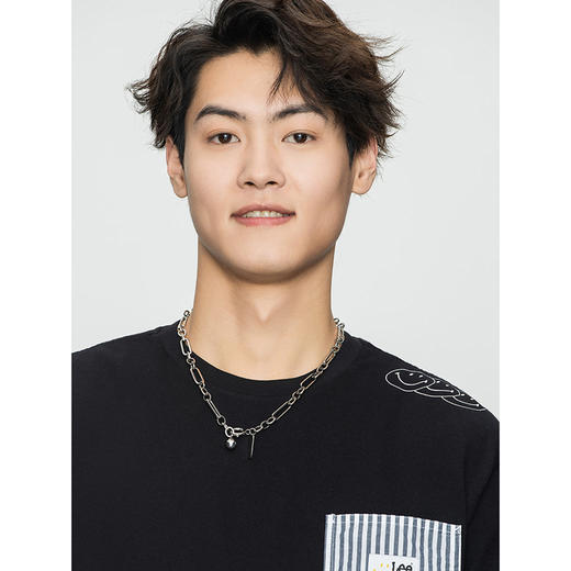 【Smiley®联名】Lee22春夏新品舒适印花多色男短袖T恤LMT001566 商品图4
