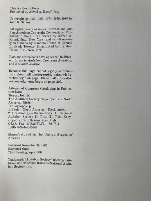 奥杜邦协会北美鸟类图鉴 1675幅插图 精装16开 商品图4